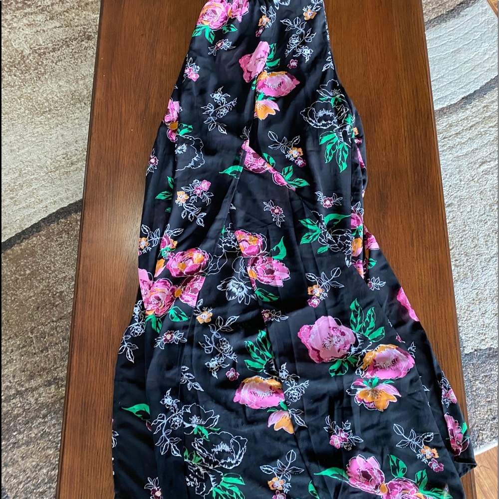Floral Chiffon Pants